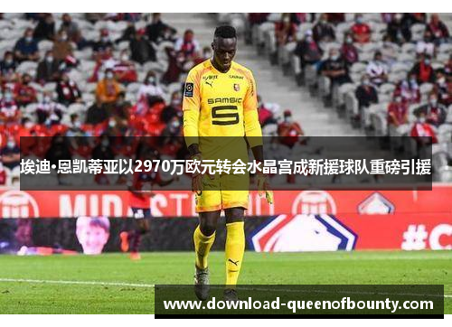 埃迪·恩凯蒂亚以2970万欧元转会水晶宫成新援球队重磅引援